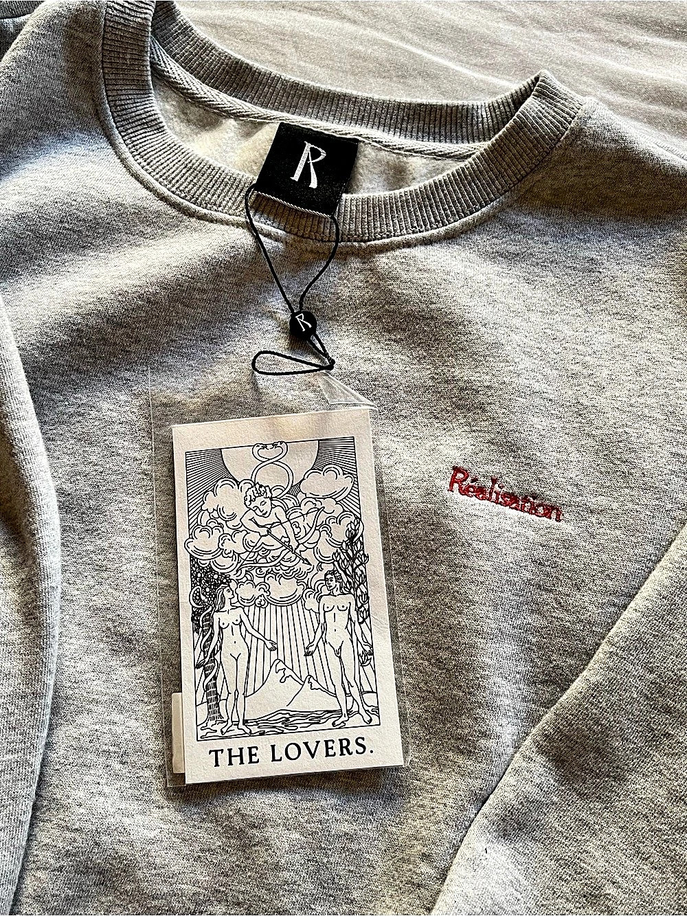 Re/Creation The Lovers Gray Sweatshirt XXS NWT